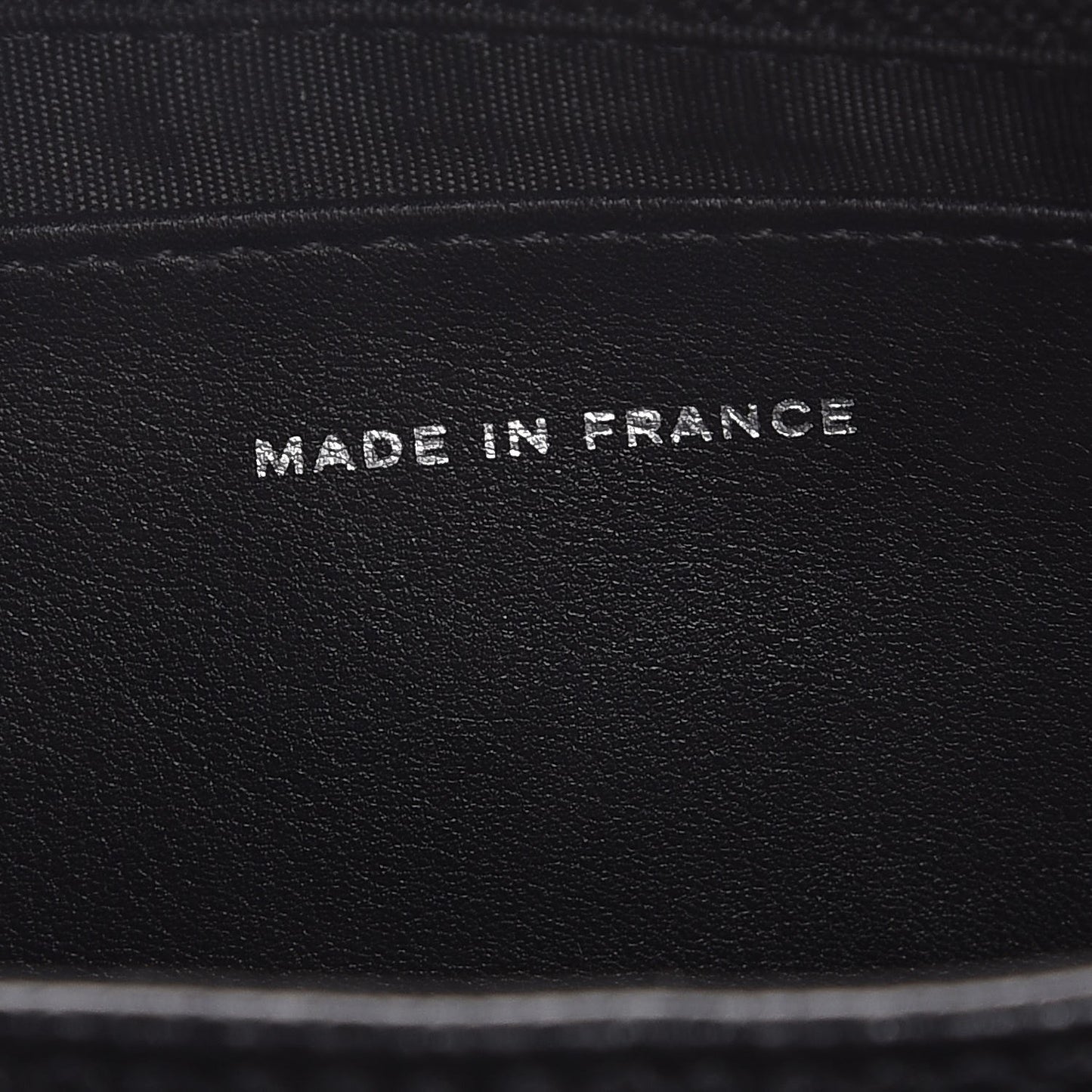 Caviar Half Moon Wallet On Chain WOC Black