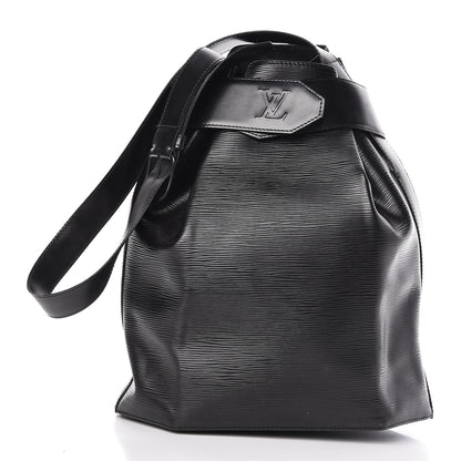 Louis Vuitton Epi Sac D'Epaule GM Black 3 of 10