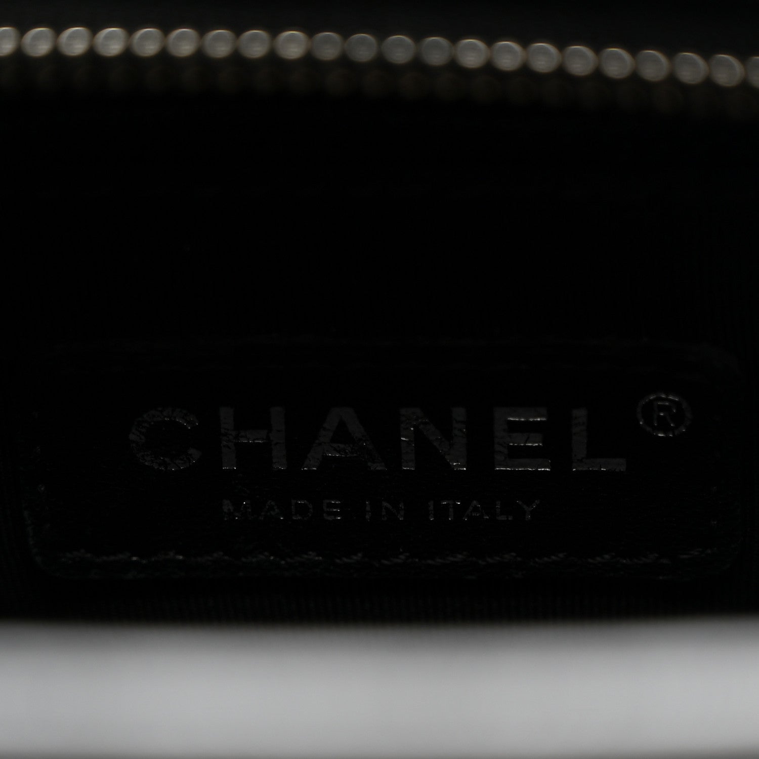 Chanel Metallic Crumpled Goatskin Quilted Small Gabrielle Hobo Black Gold 6 of 10
