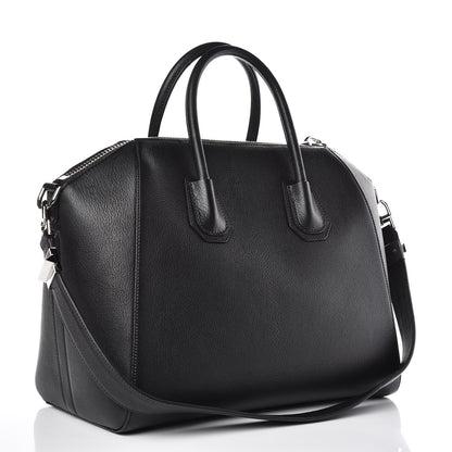 Givenchy Sugar Goatskin Medium Antigona Black 3 of 12