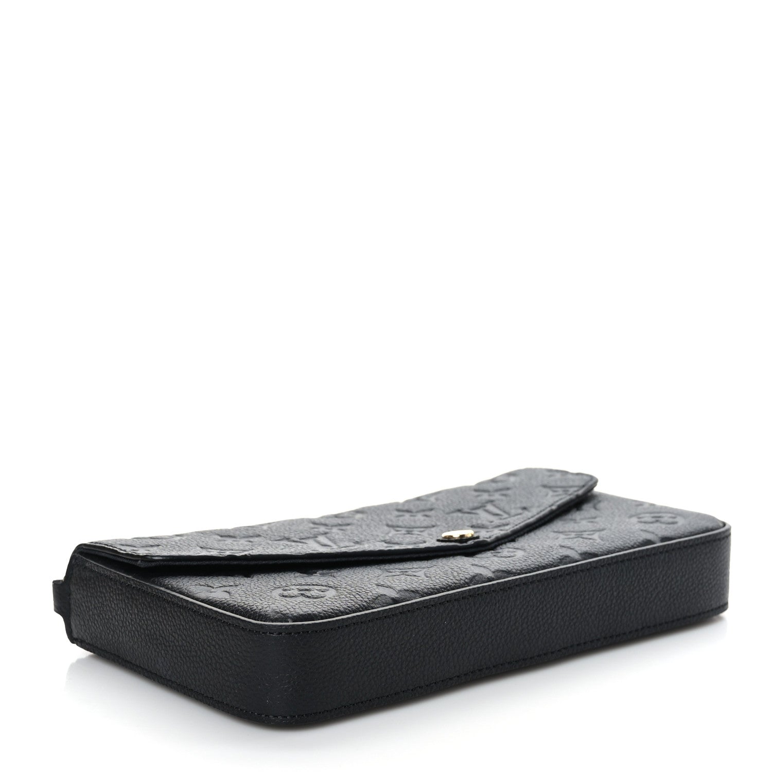 Louis Vuitton Empreinte Pochette Felicie Chain Wallet Black 4 of 9