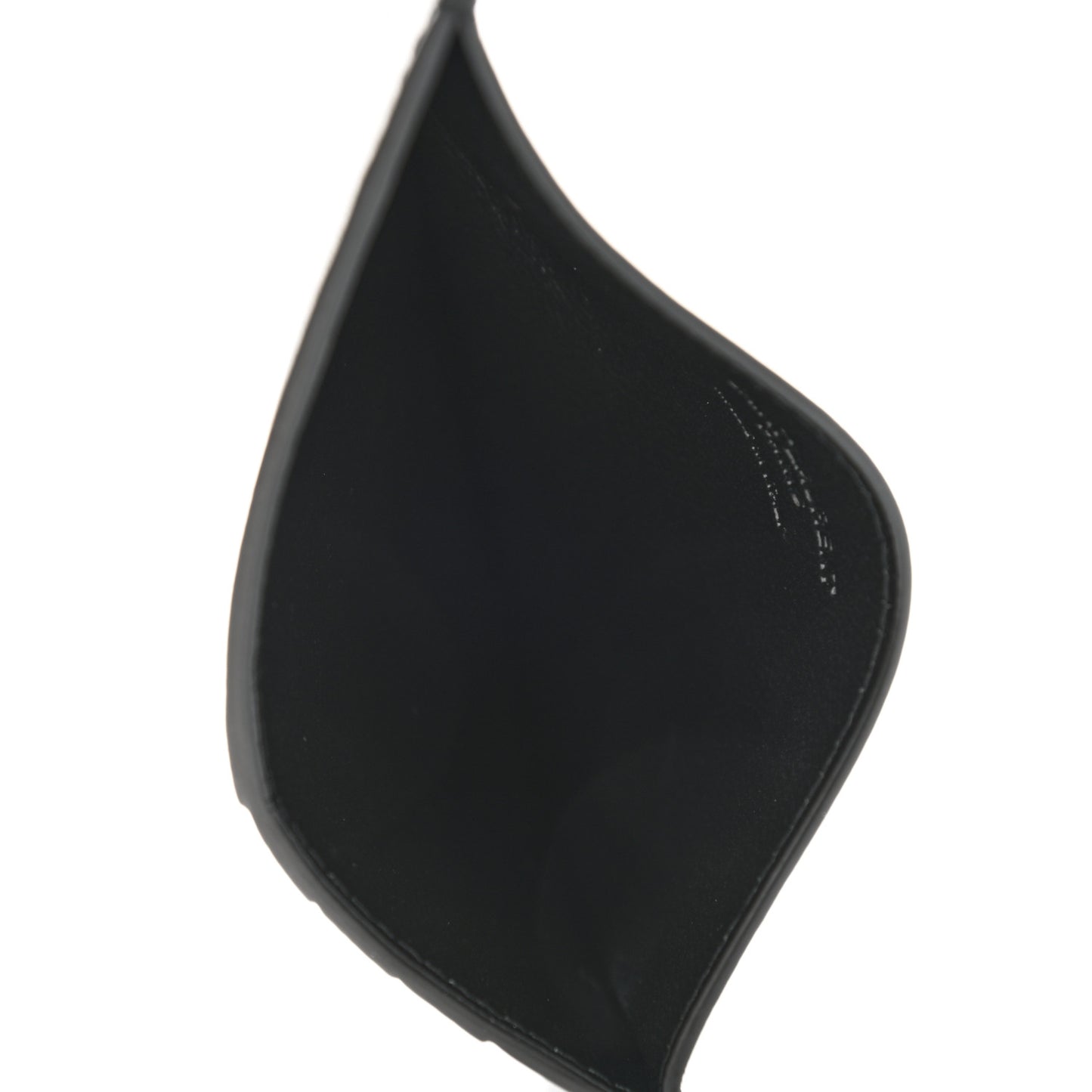 Calfskin 5 Fragments Card Holder Black