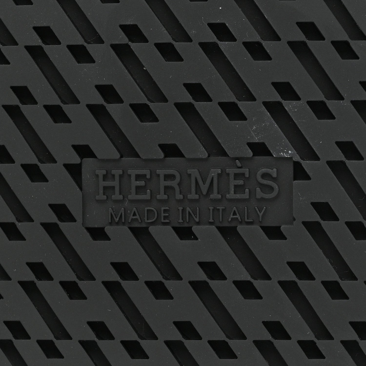 Hermes Calfskin Womens Chypre Sandals 41 Black 6 of 9