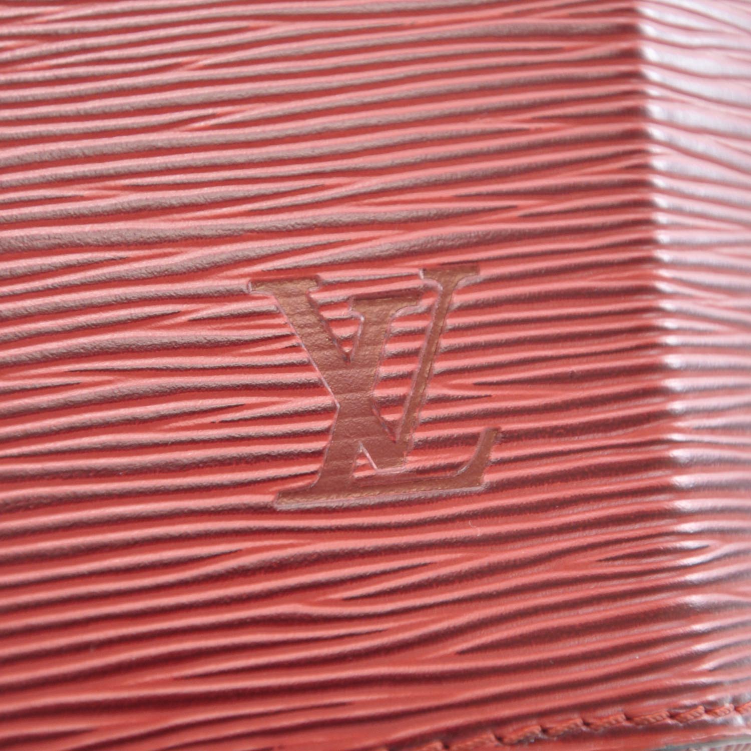 Louis Vuitton Epi Sac Seau Red 8 of 10