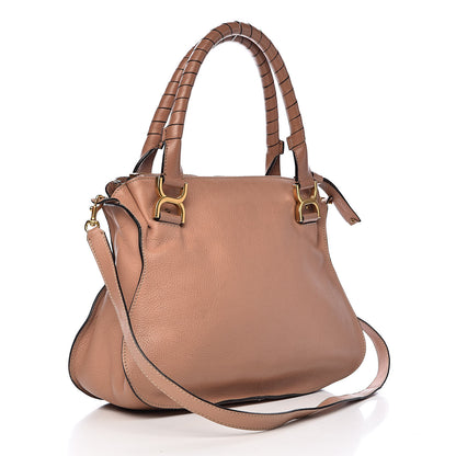 Chloe Calfskin Medium Marcie Satchel Anemone Pink 3 of 11