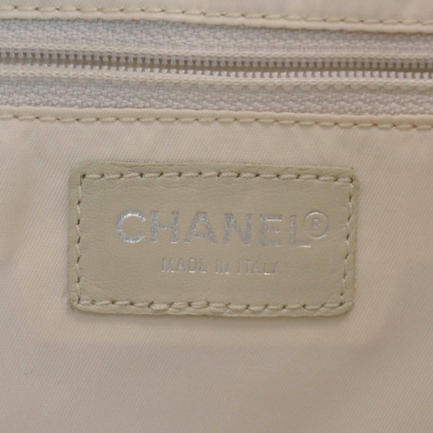 Chanel Nylon Travel Convertible Backpack Beige 10 of 11