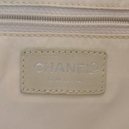 Chanel Nylon Travel Convertible Backpack Beige 10 of 11