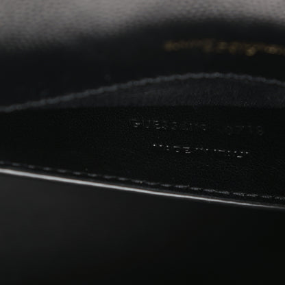 Saint Laurent Grain De Poudre Medium Classic Monogram Kate Satchel Black 7 of 11