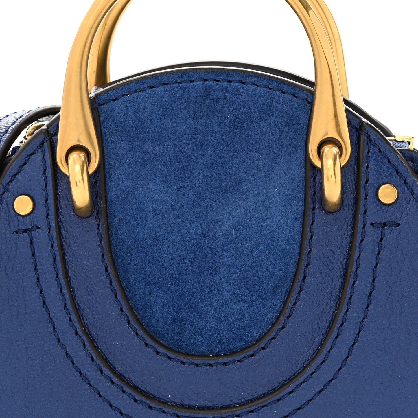 Calfskin Suede Mini Pixie Bag Majesty Blue