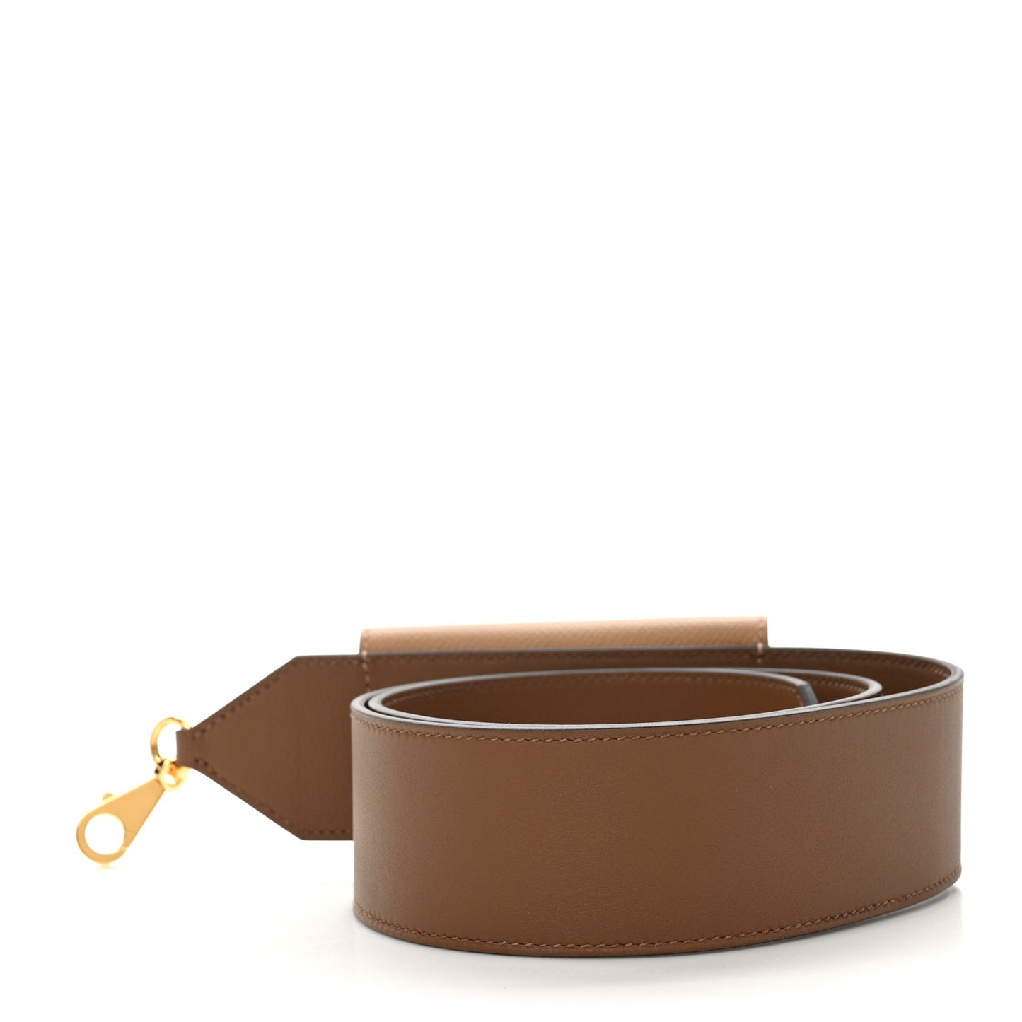Swift Epsom Pocket Kelly Shoulder Strap Alezan Biscuit
