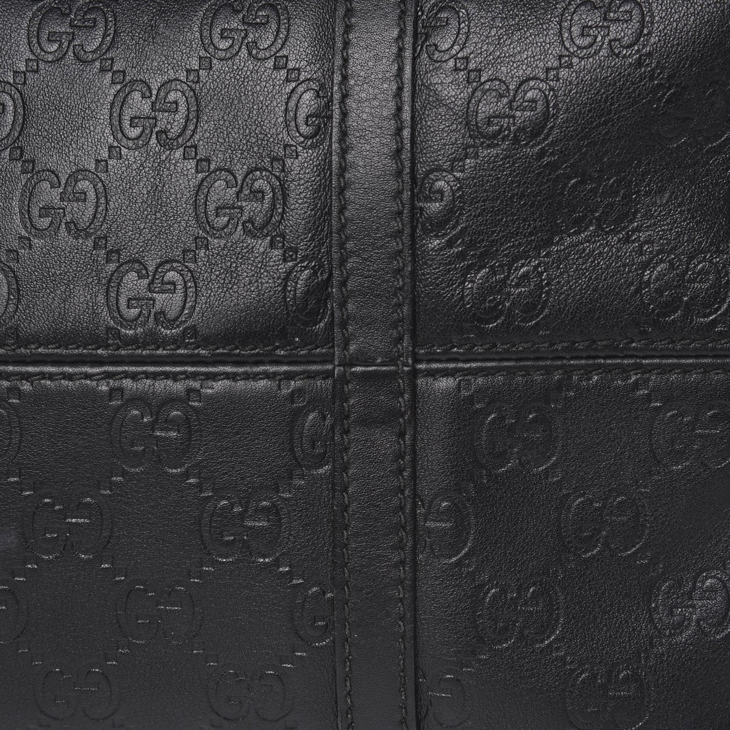 Guccissima Large Joy Tote Black