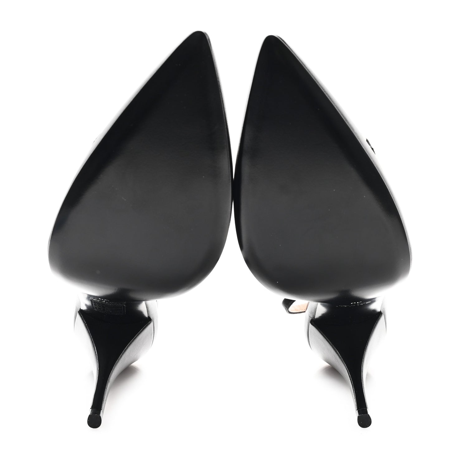 Malaga Kid Horsebit Erin 105mm Slingback Pumps 39 Black