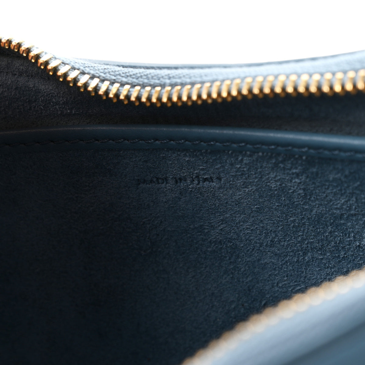 Celine Smooth Calfskin Medium Strap Ava Shoulder Bag Denim 13 of 19