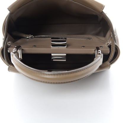 Fendi Nappa Mini Peekaboo Iconic Satchel Tortora 5 of 11