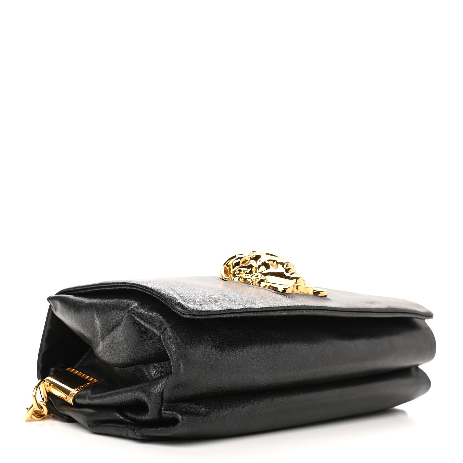 Versace Nappa Palazzo Sultan Shoulder Bag Black 3 of 7
