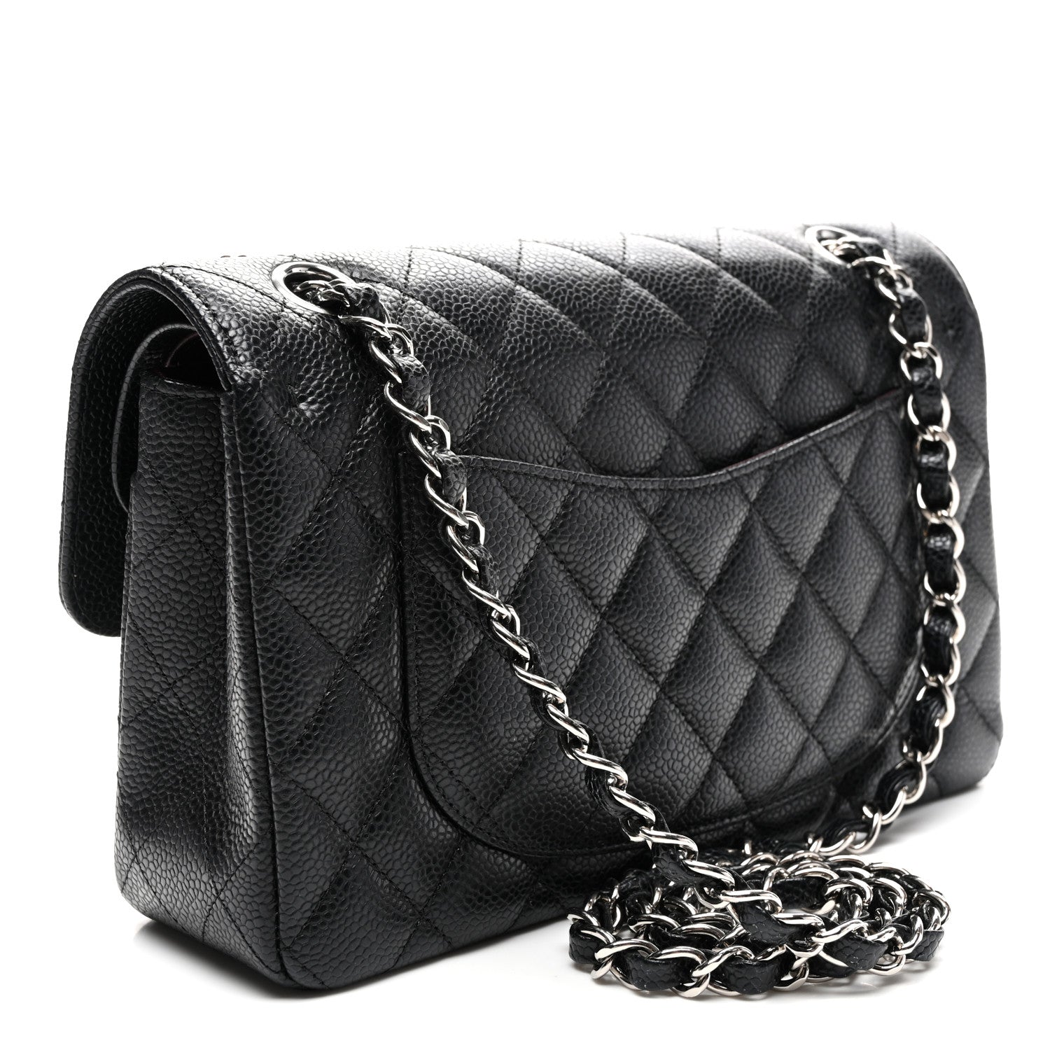 Chanel Caviar Quilted Small Double Flap Black 3 of 10