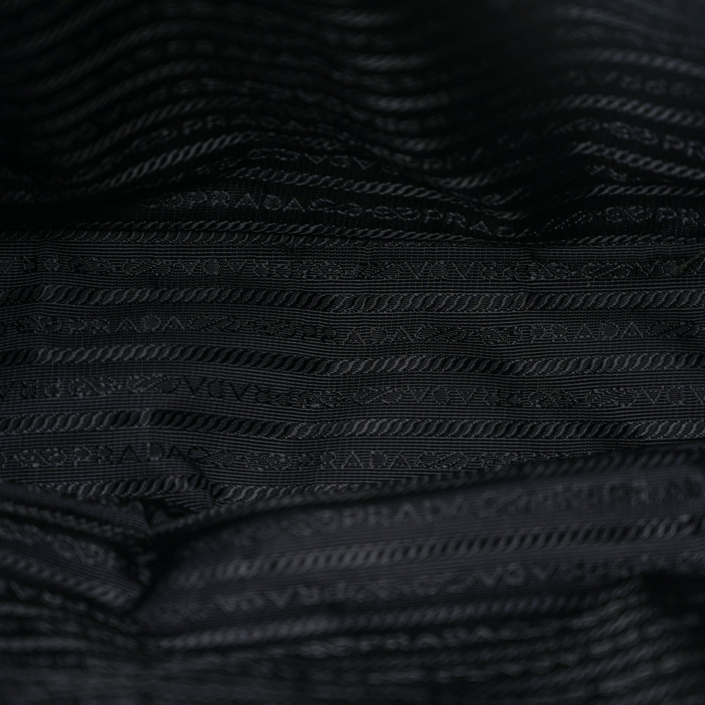 Tessuto Nylon Saffiano Vela Quilted Backpack Black