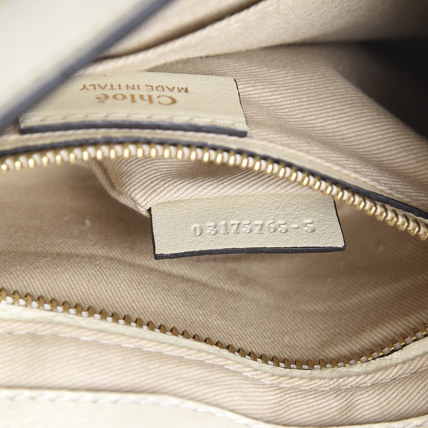 Chloe Suede Calfskin Small Faye Backpack Off White 6 of 15