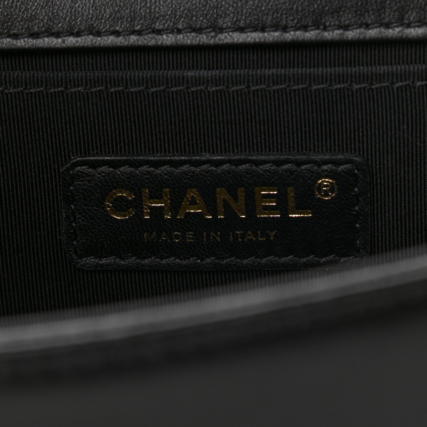 Chanel Lambskin Quilted Medium Boy Flap Black 5 of 12