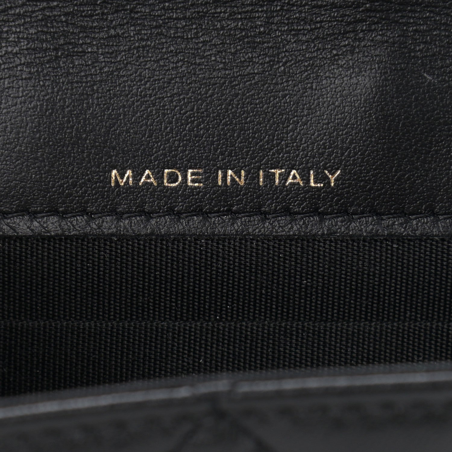 Chanel Lambskin Quilted Card Holder with Chain Black 8 of 13