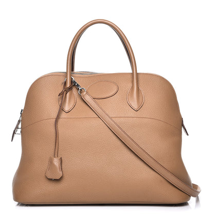 Hermes Taurillon Clemence Bolide 35 Gold 1 of 12