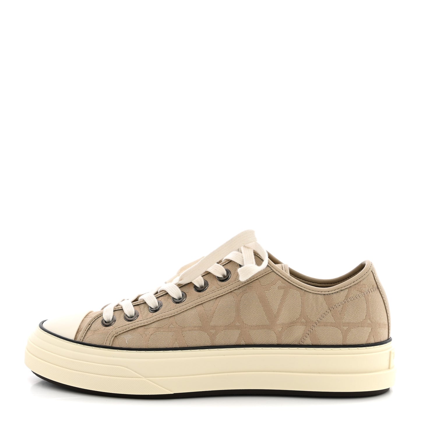 Canvas Iconographe Vlogo Sneakers 41 Beige