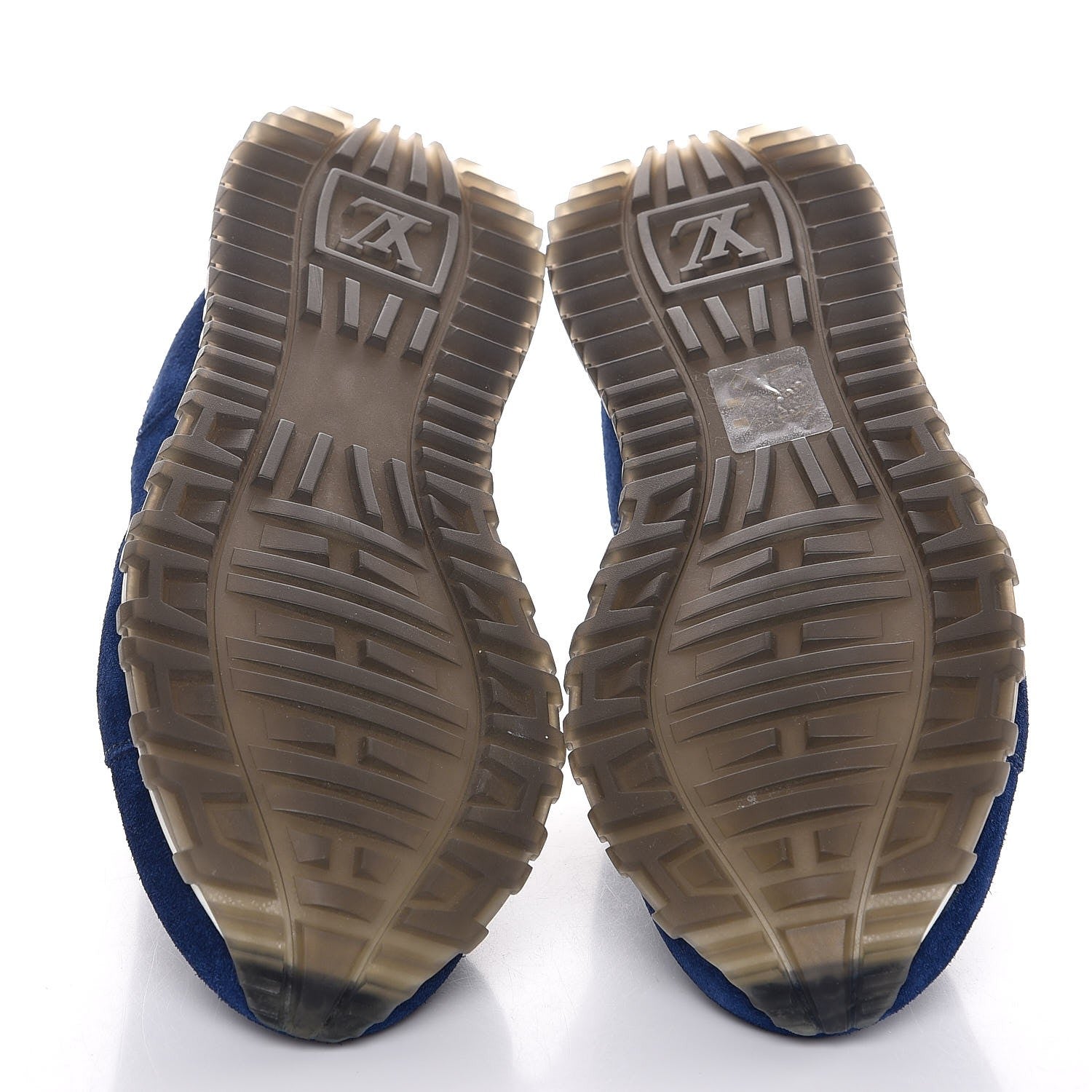 Louis Vuitton Suede Run Away Sneakers 35.5 Blue 5 of 11