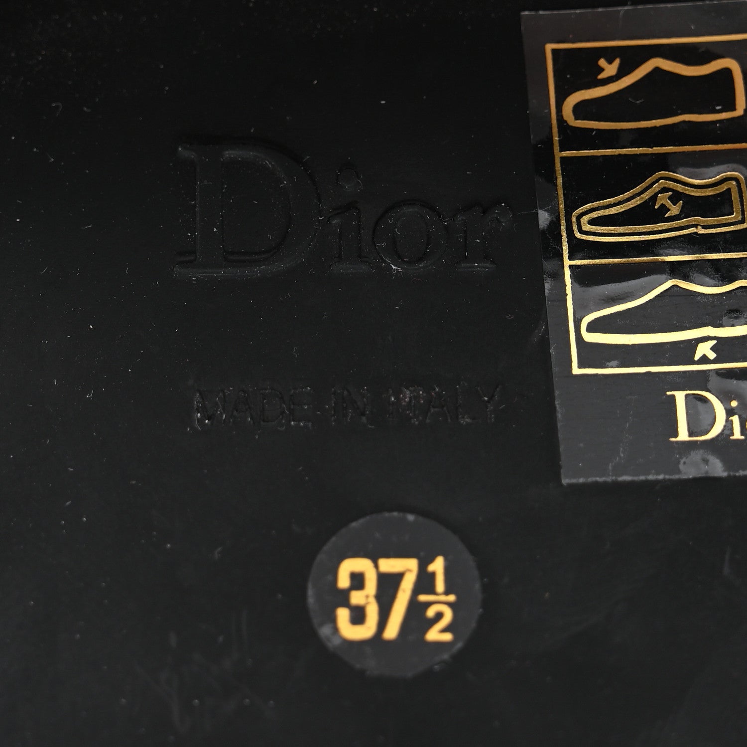 Christian Dior Calfskin Dior Quest 35mm Hiking Boots 37.5 Golden Saddle 7 of 7