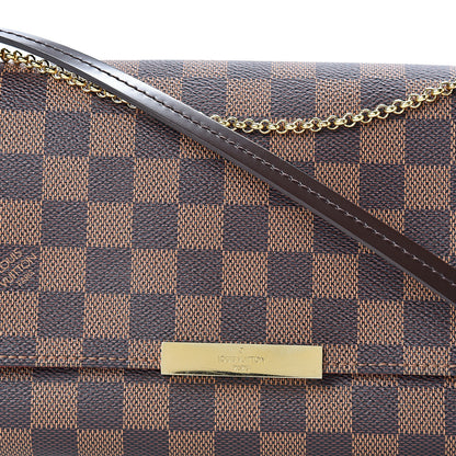 Louis Vuitton Damier Ebene Favorite MM 8 of 11