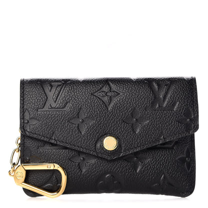 Louis Vuitton Empreinte Key Pouch Black 1 of 8