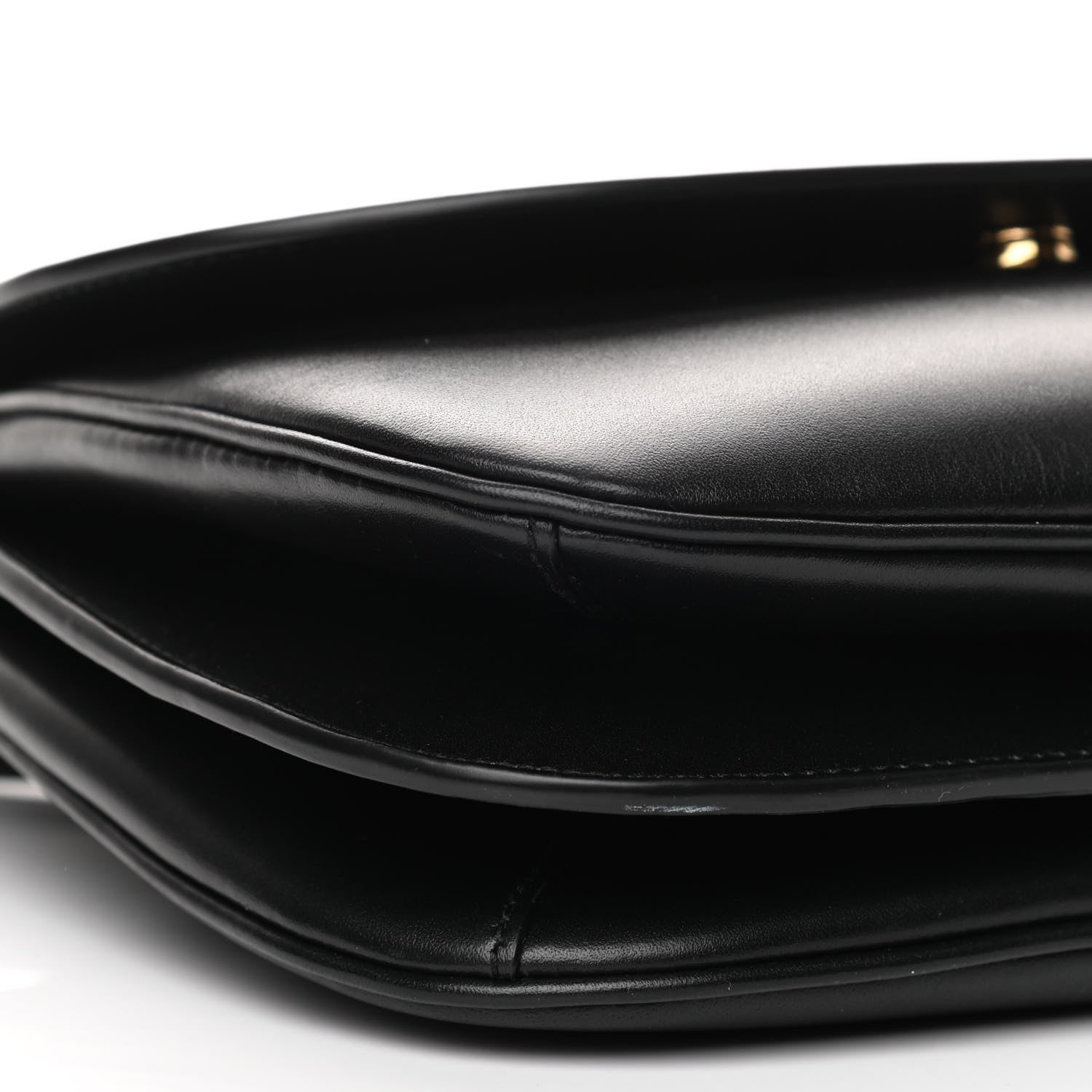 Saint Laurent Smooth Calfskin Medium Charlie Shoulder Bag Black 7 of 10
