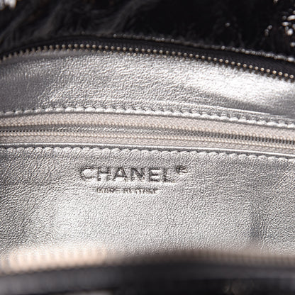 Chanel Patent Medium Luxe Ligne Bowler Black 6 of 12