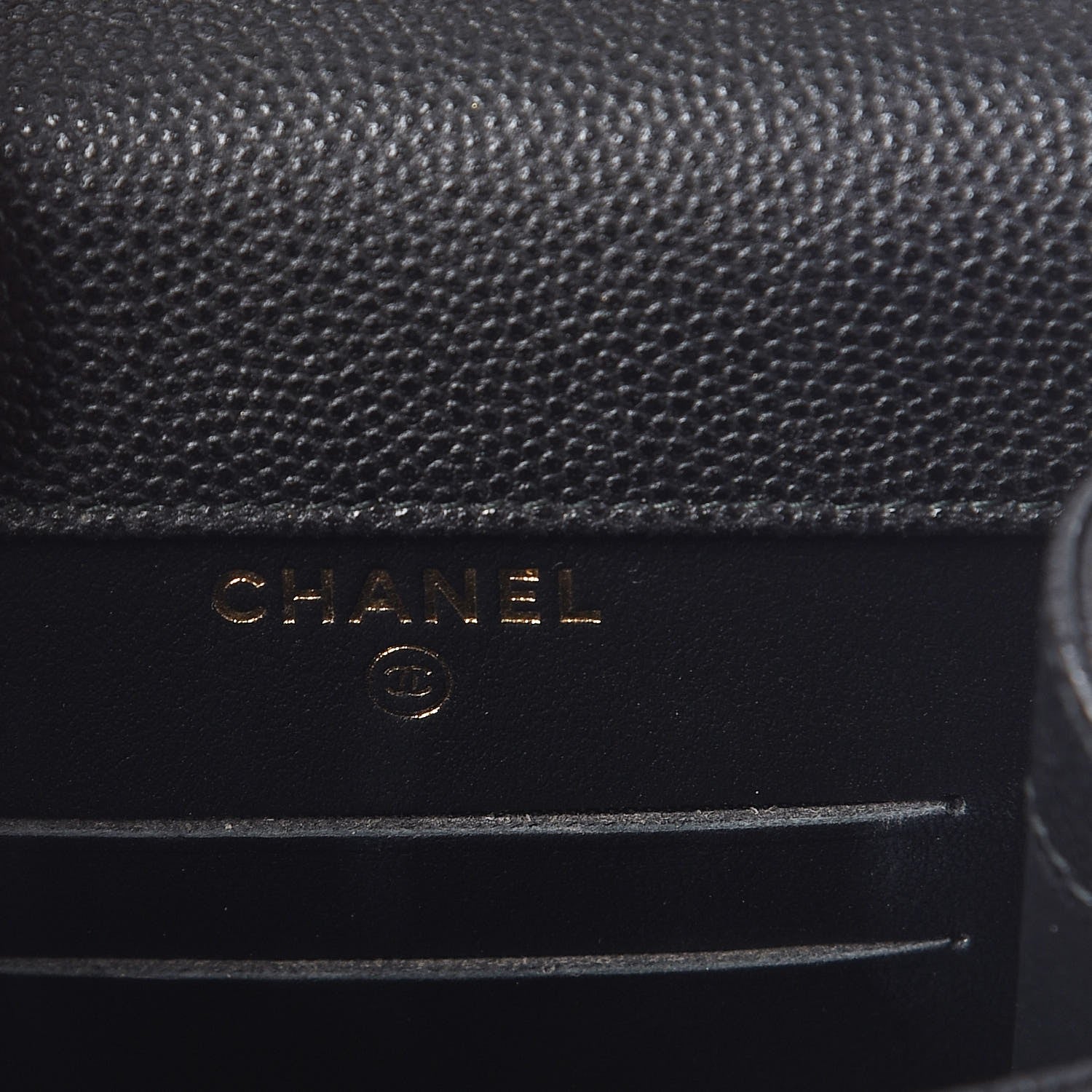 Chanel Caviar Quilted Golden Class Phone Holder Black 7 of 9
