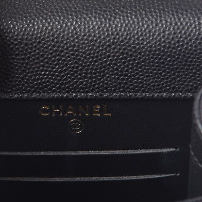 Chanel Caviar Quilted Golden Class Phone Holder Black 7 of 9