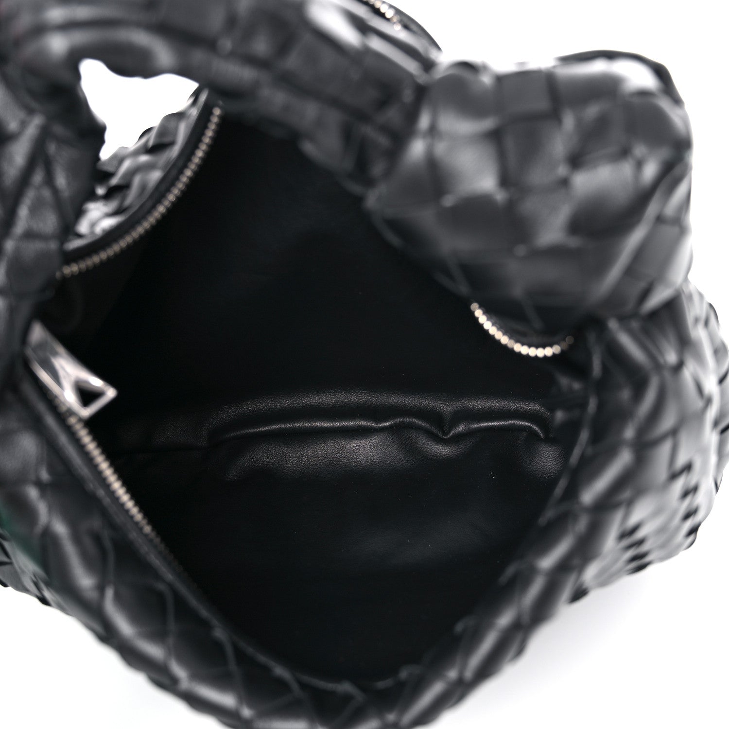 Bottega Veneta Nappa Intrecciato Teen Jodie Hobo Black 5 of 9