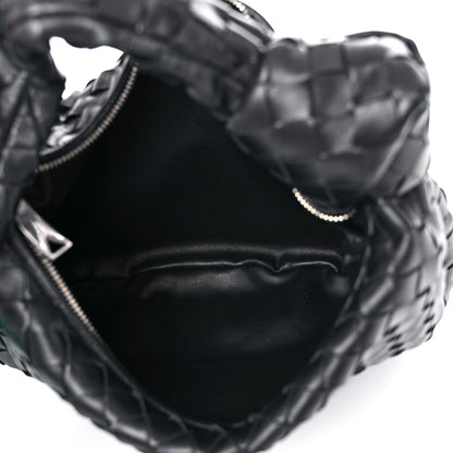 Bottega Veneta Nappa Intrecciato Teen Jodie Hobo Black 5 of 9