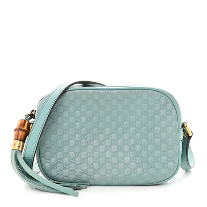 Gucci Soft Microguccissima Sunshine Disco Crossbody Bag Blue 1 of 10