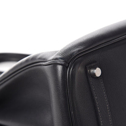 Hermes Evergrain Birkin 35 Ardoise 10 of 14