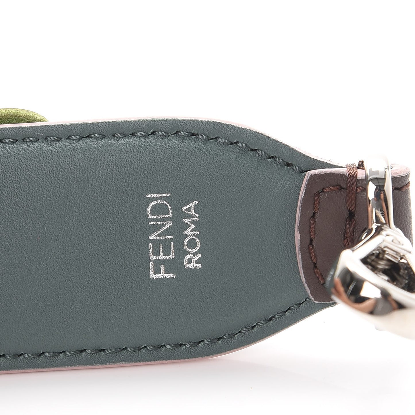 Vitello Dolce Flowerland Studded Strap You Moresco Malachite