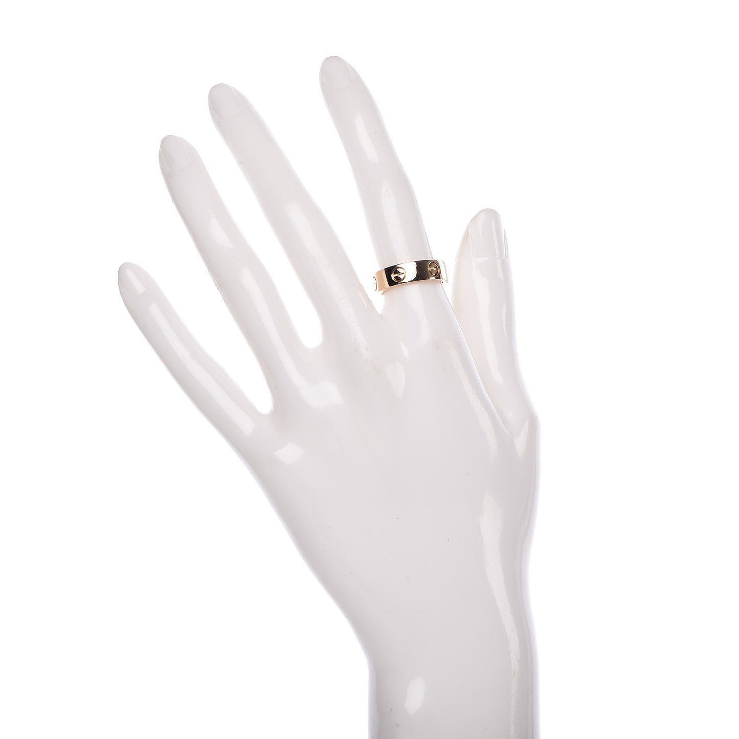 18K Yellow Gold 5.5mm LOVE Ring 51 5.75