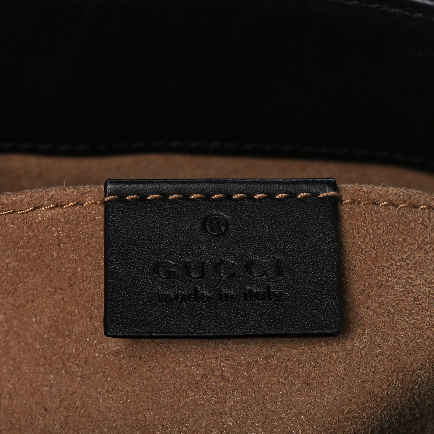 Gucci GG Supreme Monogram Small Padlock Tote Black 6 of 12