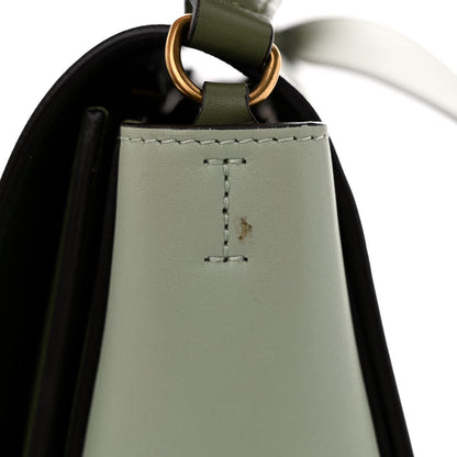 Celine Shiny Smooth Calfskin Medium Frame Shoulder Bag Pastel Green 13 of 14