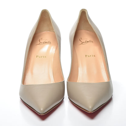 Christian Louboutin Nappa Clare 80 Pumps 41 Taupe 2 of 11