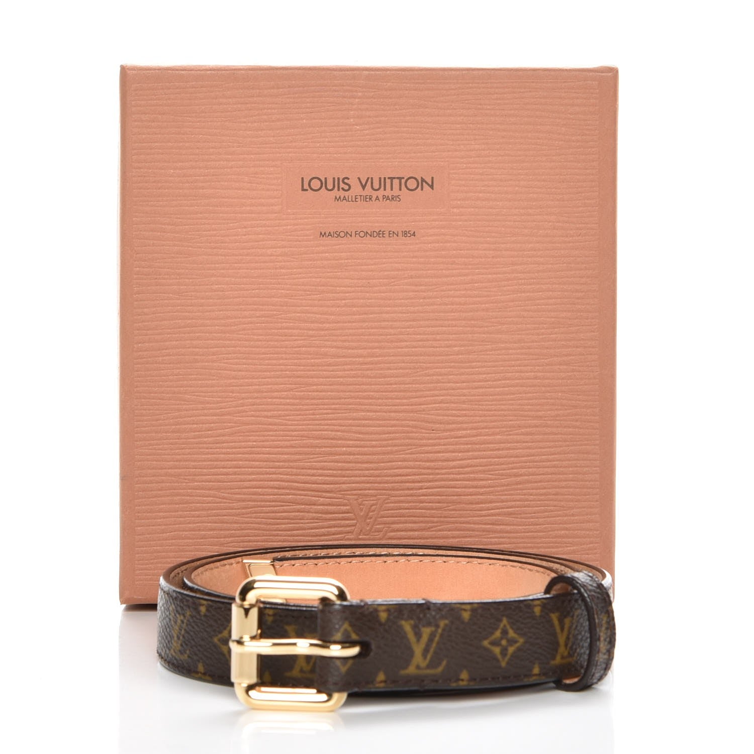 Louis Vuitton Monogram 15mm Belt 70 28 9 of 9