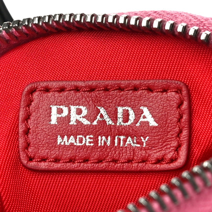 Prada Tessuto Nylon Pocket Smartphone Case Begonia Rosso 7 of 11