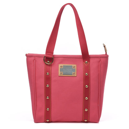 Louis Vuitton Toile Antigua Cabas MM Pink 1 of 8