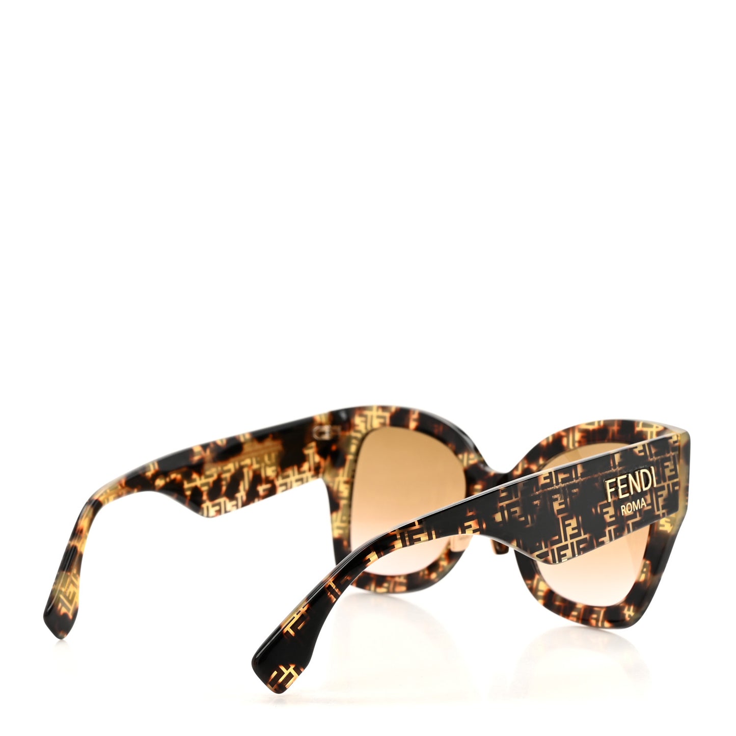 Acetate FF 53mm Sunglasses 0434/G/S Havana
