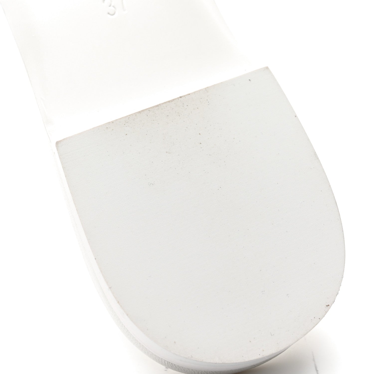 Chanel Mesh Patent Calfskin CC Mules 37 White 9 of 12