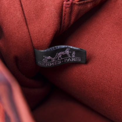 Hermes Canvas Fourre Tout MM Red 8 of 11