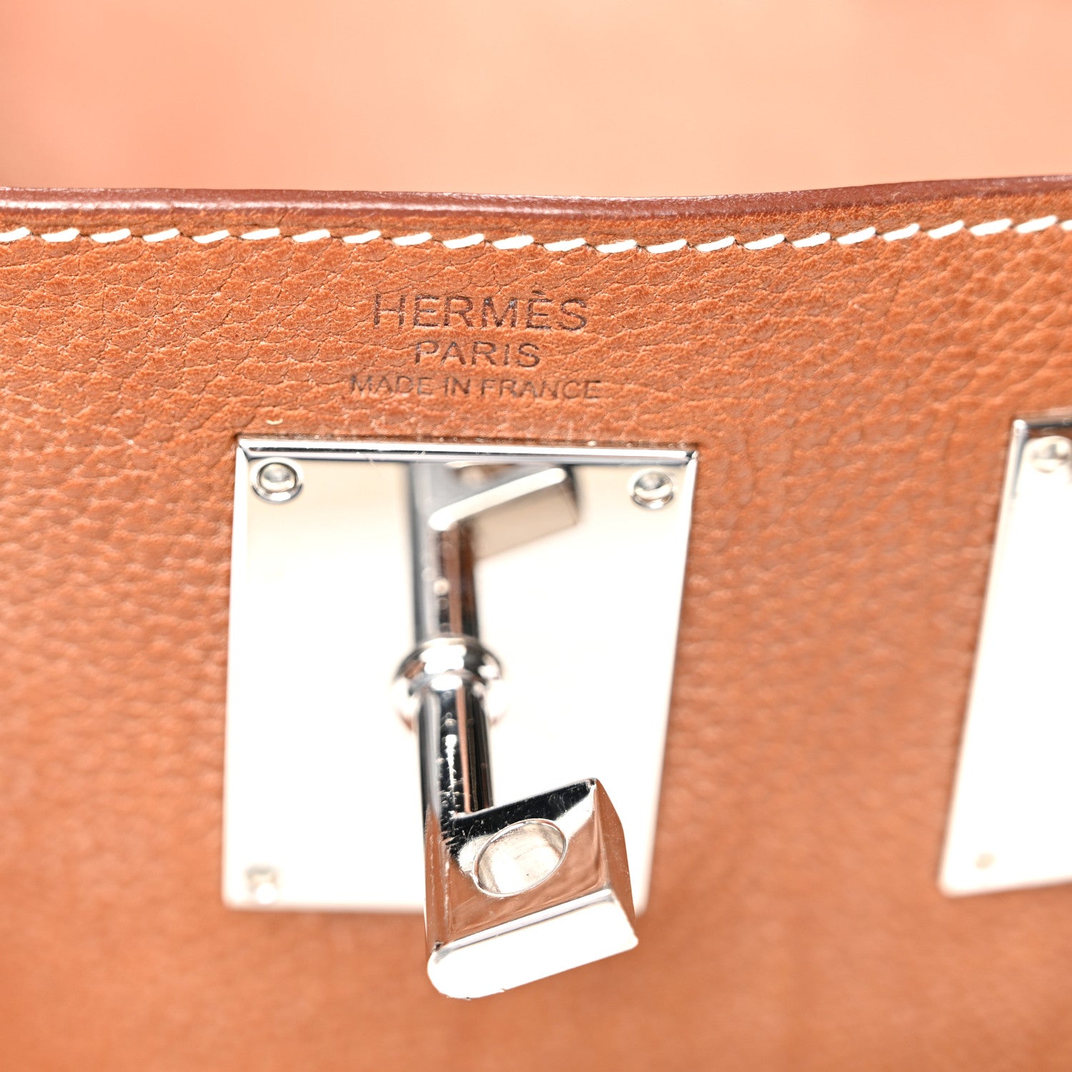 Hermes Natural Barenia Faubourg Hac A Dos PM Backpack Fauve 6 of 12